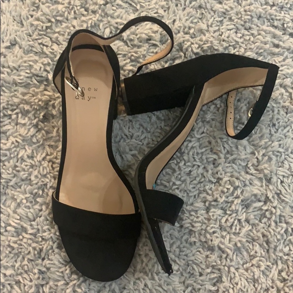 Black heels